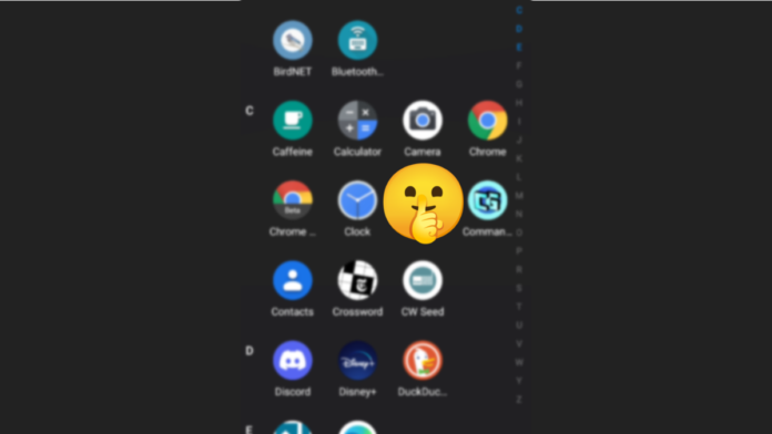 hide apps on android phone